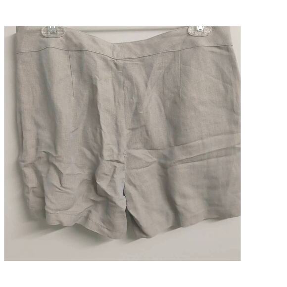 Sachin + Babi For Ankasa Rufina Shorts Linen Blend Gray Sz 8 - Picture 3 of 4